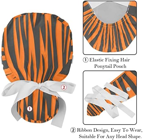 2 Регулируеми Шапки с Завязками Абстрактна Леопардовой текстура на Гърба, Шапки, Пищната Шапка с Копчета, Търкане-Шапки за Жени
