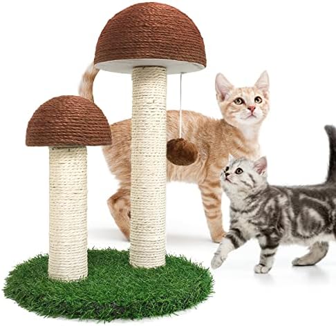 Когтеточка за котки, Когтеточка с Грибовидными нокти за Коте, Когтеточки от естествен сезал и Интерактивна Играчка