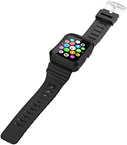 Технология iitee, съвместима с каишка на Apple Watch 42 мм, здрав Защитен калъф iWatch и каишка с вградена защита