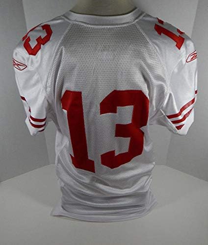 2010 San Francisco 49ers 13 Game Пусна Бялата фланелка DP06178 - Използваните тениски За игри NFL Без подпис