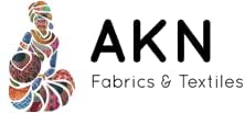 AKN Fabrics Кална плат с африканските принтом, 6 ярда, памук (MUD 009)