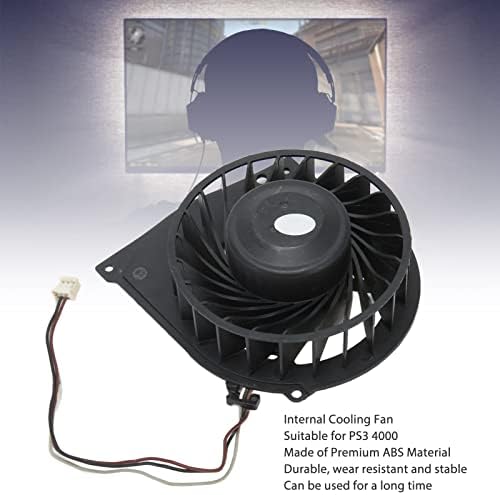 Вентилатор за Охлаждане на Игралната конзола Подмяна на Вътрешния Вентилатор за Охлаждане за по-Лесна Игра конзола DC 12V 3Pin Конектор за Игралната конзола