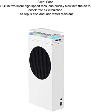 Вентилатор за охлаждане на Xbox Series S, Прахоустойчив Вентилатор за охлаждане за конзолата Xbox Серия S с