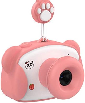 Детски цифров фотоапарат LKYBOA - подарък за момче и момиче рожден ден, мини цифрова камера (Цвят: розов)