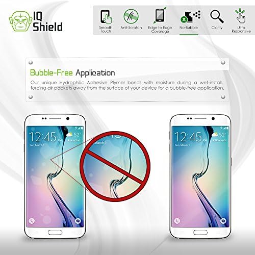 Защитно фолио IQ Shield е Съвместимо с Apple iPhone 6 Plus (iPhone 6s Plus 5,5 инча) Бистра Антипузырьковая