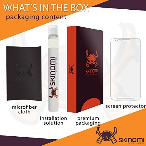 Защитно фолио Skinomi, Съвместима с Motorola Moto E3 Power Clear TechSkin TPU Anti-Bubble HD Film