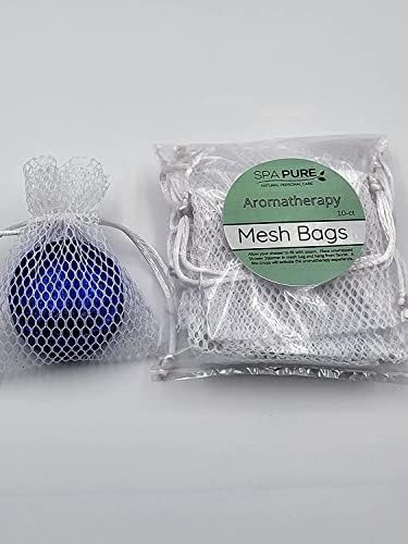 Чанта за душата Spa Pure Aromatherapy: Бомбочка за душ / Mesh bag за отпаривания, удължава срока на експлоатация на вашия душ