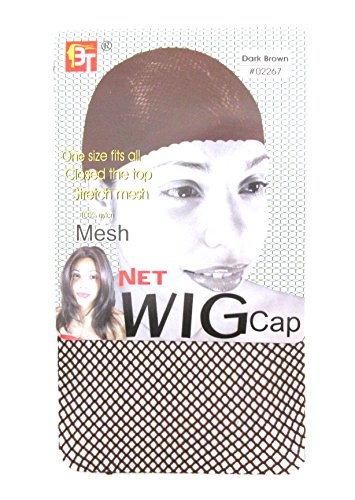 Шапка за перука Beauty Town Cool Mesh бежовата 2285, Лесен за употреба, удобен за кацане, здрав дизайн, първокласно качество, се размива в студена вода, затваря косата