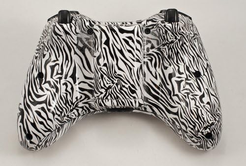 Zebra (розови светодиоди и бутони) Промяна контролер за Xbox 360 (Rapid Fire) COD Black Ops, MW2, министерството на отбраната-ГЕЙМПАД