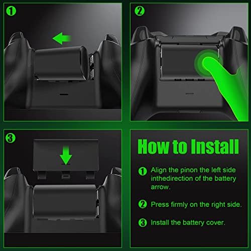 Необичайна покупка на Батерията на контролера, Съвместима с безжичен контролер Xbox Series X|S/Xbox One/Xbox One S/Xbox
