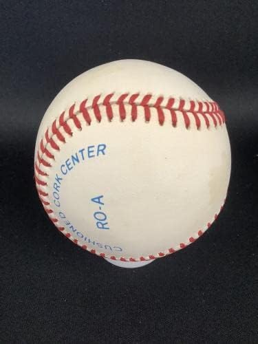Йога Берра подписа бейзболен автограф Боб Браун Ню Йорк Янкис като WSC HOF JSA 1 - Бейзболни топки с автографи