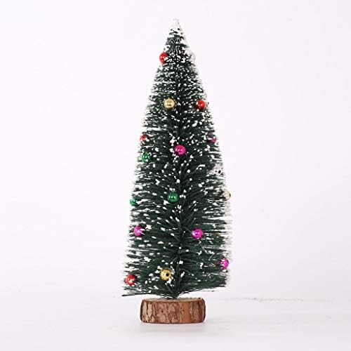 Украса за Коледните Венци САМ Дърво за Дома с Дървени Поделками Горния Основата на Мини-Плот Коледен Декор на Дърво Начало