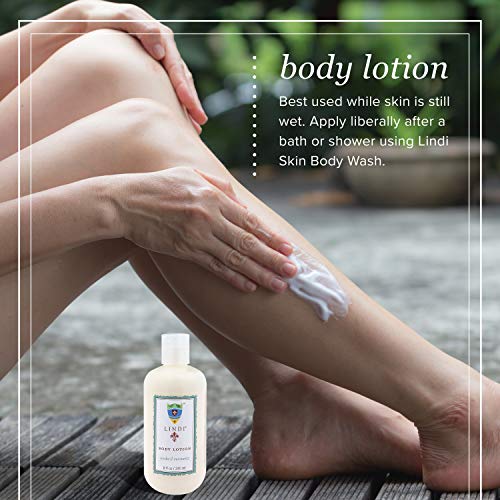 Лосион за тяло LINDI SKIN за чувствителна кожа - Подхранва кожата и предотвратява загубата на влага благодарение на антиоксидантам