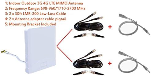 3G и 4G LTE Вътрешна Външна Широколентова Антена MIMO за Netgear AirCard 781 S 781 ac781 782 S Точка за достъп