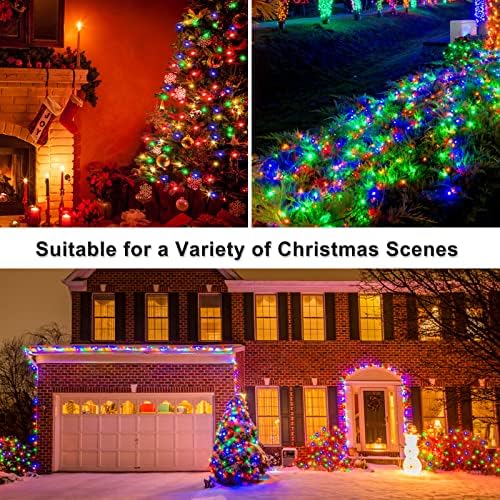 BlcTec Christmas Lights 800 Led 272-подножието на светлините на Коледната елха с 8 Режима, Водоустойчив, с Таймер