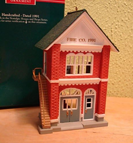 Марката пожарната, Носталгични домове и магазини, на 8-ия в Серия от 1991 Украшение QX4139
