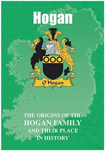 Книжка за историята на ирландската фамилия I LUV ООД Хоган, разказва За произхода на името на този известен