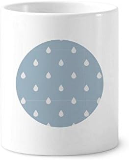 Дъждовна Капка Времето Облачен Модел На Писалка Притежател За Четка За Зъби, Чаша Керамична Поставка За Чаша За Моливи