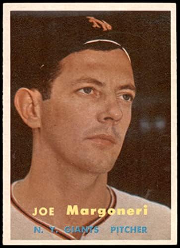1957 Topps 191 Джо Маргонери Ню Йорк Джайентс (Бейзболна картичка) EX/MT Джайънтс