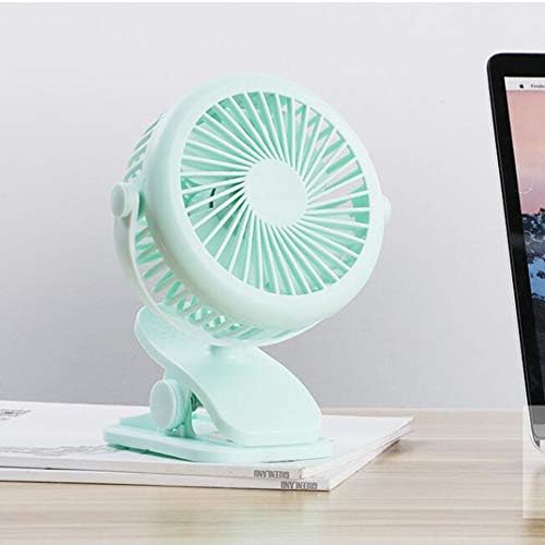 Настолен вентилатор Mini USB Fan с монтиране, Преносим Персонален Вентилатор, с възможност за завъртане на 720 градуса,