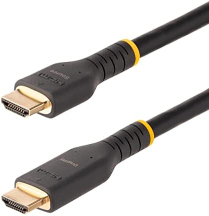 StarTech.com 23-крак активен HDMI кабел с Ethernet - HDMI 2.0 4K 60Hz UHD - Здрав HDMI кабел с арамидным влакно