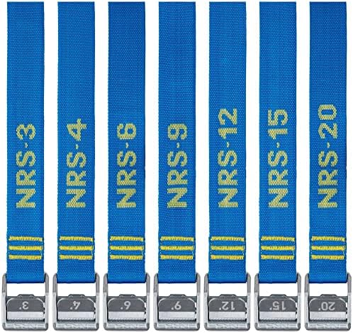 NRS 1,5 Сверхпрочный Стяжной каишка от 2 опаковки-IconicBlue-12 метра