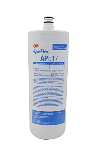 Преносимото патрон за филтър 3M AquaPure под мивката, модел AP517 (опаковка по 1 парче)