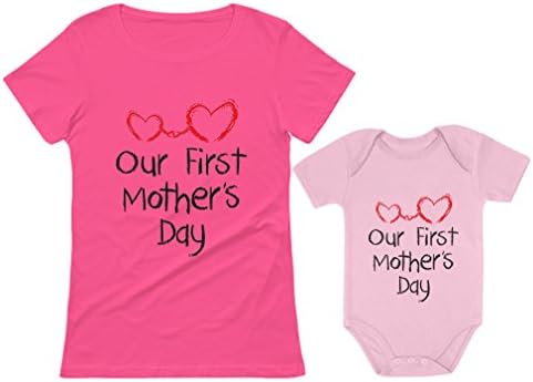 Комплект тениски за мама и бебе Tstars Тако Taquito Мама и аз, в тон с Деня на Майката