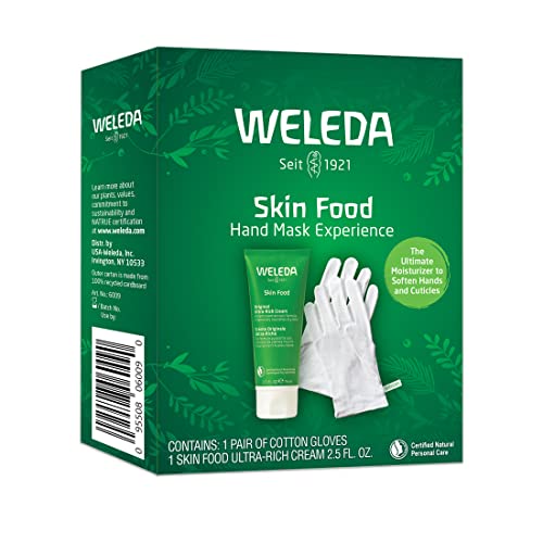 Опит, прилагане на маска за ръце Weleda Skin Food