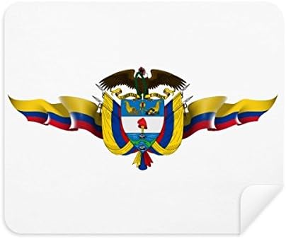 Америка Флаг Колумбия Национална Емблема Плат За Почистване на Екрана за Пречистване на 2 елемента Замшевой Тъкан