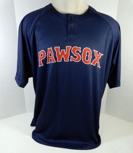 Pawtucket Red Sox PawSox #47 Освободен Детска Тъмно Синя Риза 2XL DP09848 - Използваните В игрите на Тениски, MLB