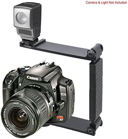 Алуминиев мини-сгъваема закачалка за Canon EOS 77D (побира светкавица, светлина или микрофони)