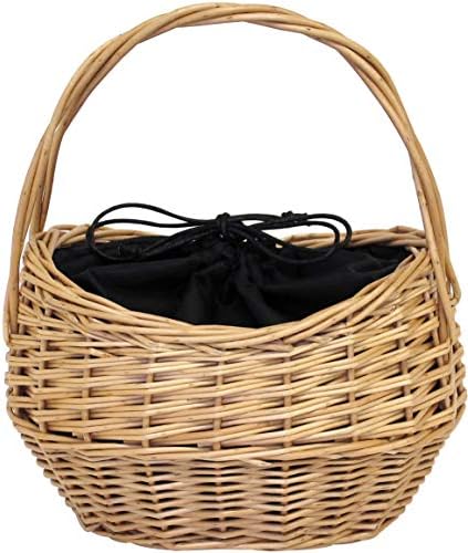 ダイカイ (ДАЙКАЙ), Ивовая кошница с холщовым дъно, 29 ×15 × 26 (底φ15) см