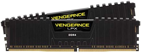 Настолна памет CORSAIR Vengeance LPX 64 GB (2 x 32 GB) DDR4 2666 (PC4-21300) C16 1.2 - Черен