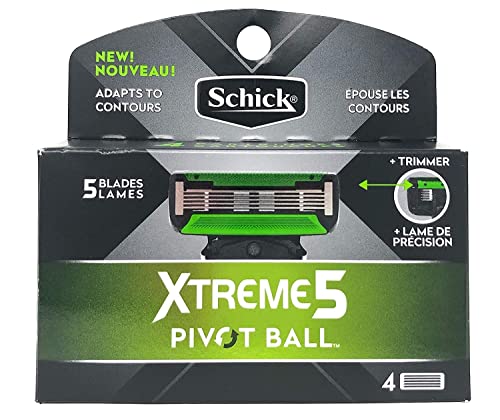 Пълнители за мъжки самобръсначки премиум качество Xtreme 5 PivotBall, Кутия за 4 Референтна рамка