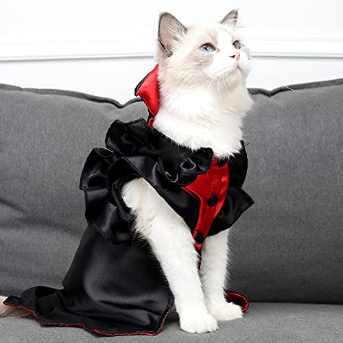 ROFYE Домашен любимец Вампир на Хелоуин, Трансформирующееся в имитация на котки, Пародийная Дрехи, Забавни