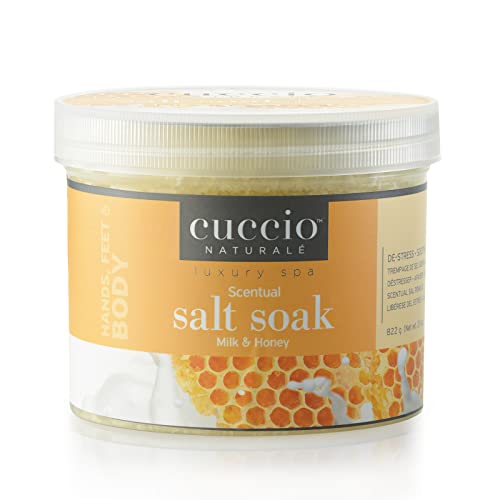 Cuccio Naturale Scentual Salt Soak - Засилването на сол с неустоим аромат - Подмладява и успокоява уморените
