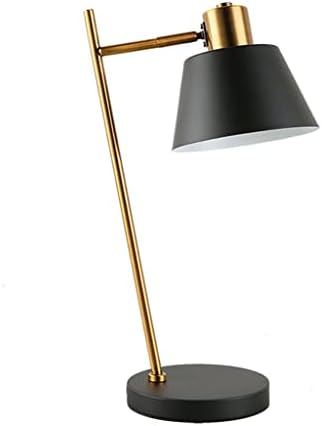 MMLLZEL Художествена Iron Led Настолна Лампа Защита на Очите Настолна Лампа За Четене на Дневна Спалня Декорация на