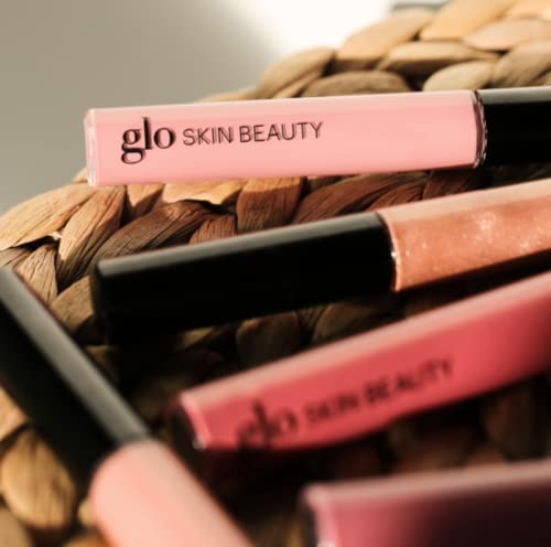 Блясък за устни Glo Beauty Skin | Придава цвят и блясък на Хранителни съставки за устни, без лепкавост, (Naked)