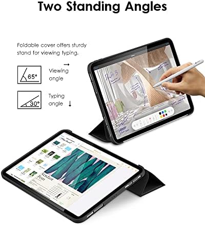 Калъф DTTO за iPad Pro 11 инча 4-ри/3-ти/2-ри/1-во поколение 2022/2021/2020/2018, идеален за iPad Air 4/5, калъф-награда