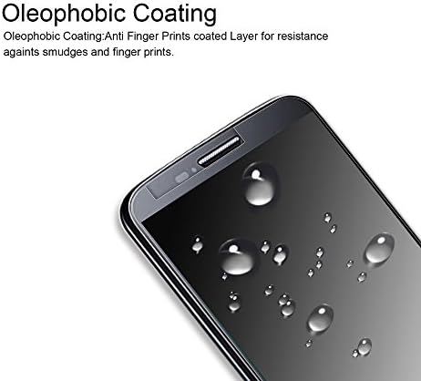 (3 опаковки) Supershieldz е Предназначен за Motorola (Moto Z2 Play) Защитно фолио за екран от закалено стъкло,