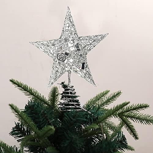 Украса Куха Трехвершинная Коледно Дърво Петолъчна Звезда Коледен Начало Декор Чудати Коледни Топки За Украса