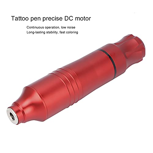 Професионален Комплект за татуировка-химикалки, захранване Червена Татуировка-на пишеща машина 1,5-18 В с набор от
