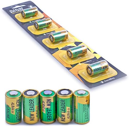 Батерии Bark Collar от GoodBoy 5-Пакет 6V Alkaline Battery 4LR44 (също известни като PX28A, A544, K28A, V34PX)