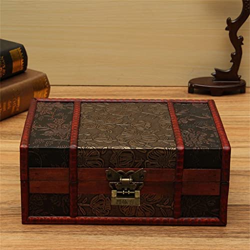 Грецкая Орех Антични Дървена Кутия за Ретро Изискана Кутия За Съхранение на Китайската Кутия за Книги Сортиране Никаква