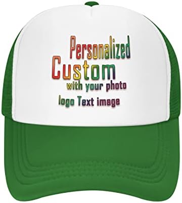 Изработена по поръчка шапка с лого на марката за всеки колеж, направи си бейзболна шапка с Персонализирани текст / Името / Логото на шофьор на камион Hats