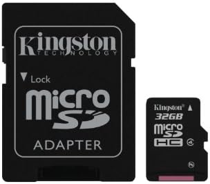 Професионална карта Kingston microSDHC капацитет от 32 GB (32 Гигабайта) за телефон BlackBerry 9620 (RIM) с потребителски