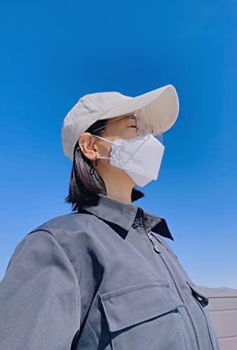 BOTN 10шт X-Large KF94 Защитна маска за лице за възрастен, 4-Слойный филтър и 3D Дизайн, Регулируема каишка