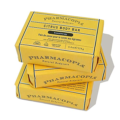 Pharmacopia Mint Арган, Body Bar – Ароматерапевтическое сапун за тяло с Натурални и Органични съставки – Веган Шоколад