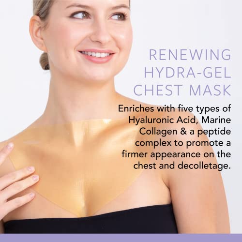 Колаген маска за гърди LAPCOS, Гидрагелевая подтягивающая маска с хиалуронова киселина и колаген, за лифтинг и стягане